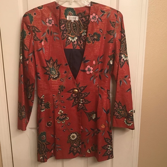 PM10002 Vintage Floral Jacket - Picture 2 of 5